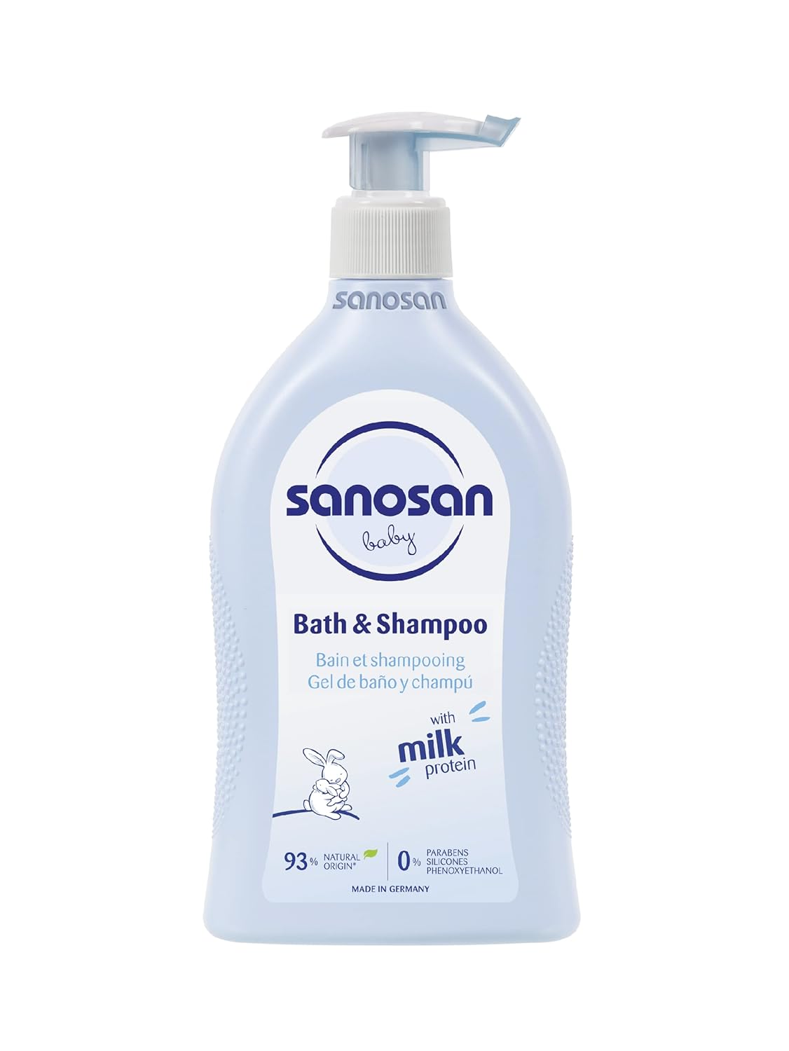 Sanosan Baby Bath and Shampoo SLS Free - 500ml