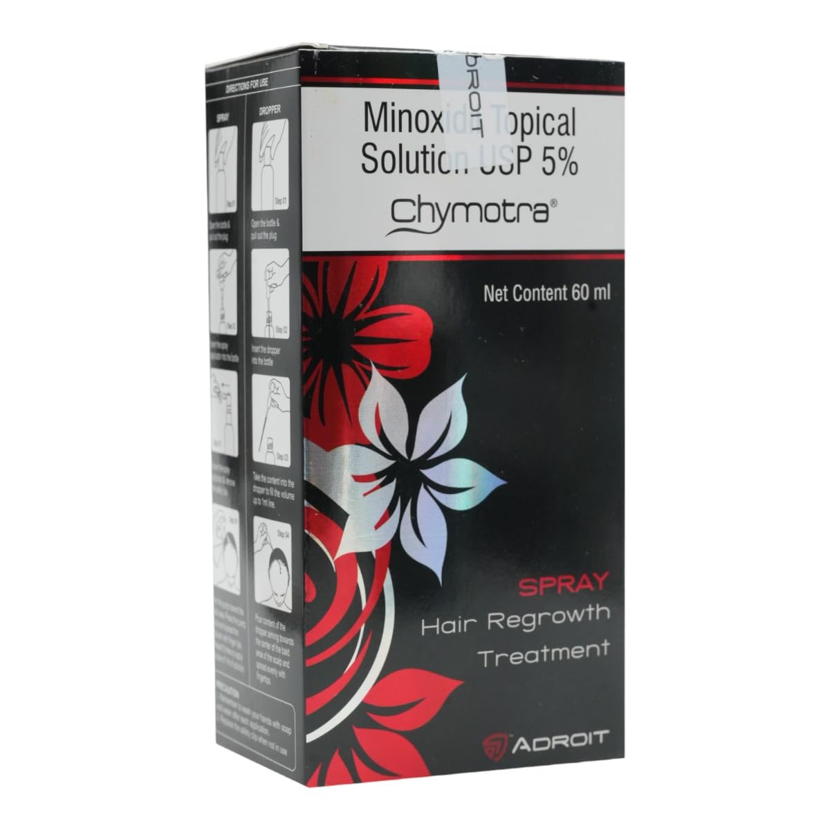 Chymotra Topical 5% Hair Solution