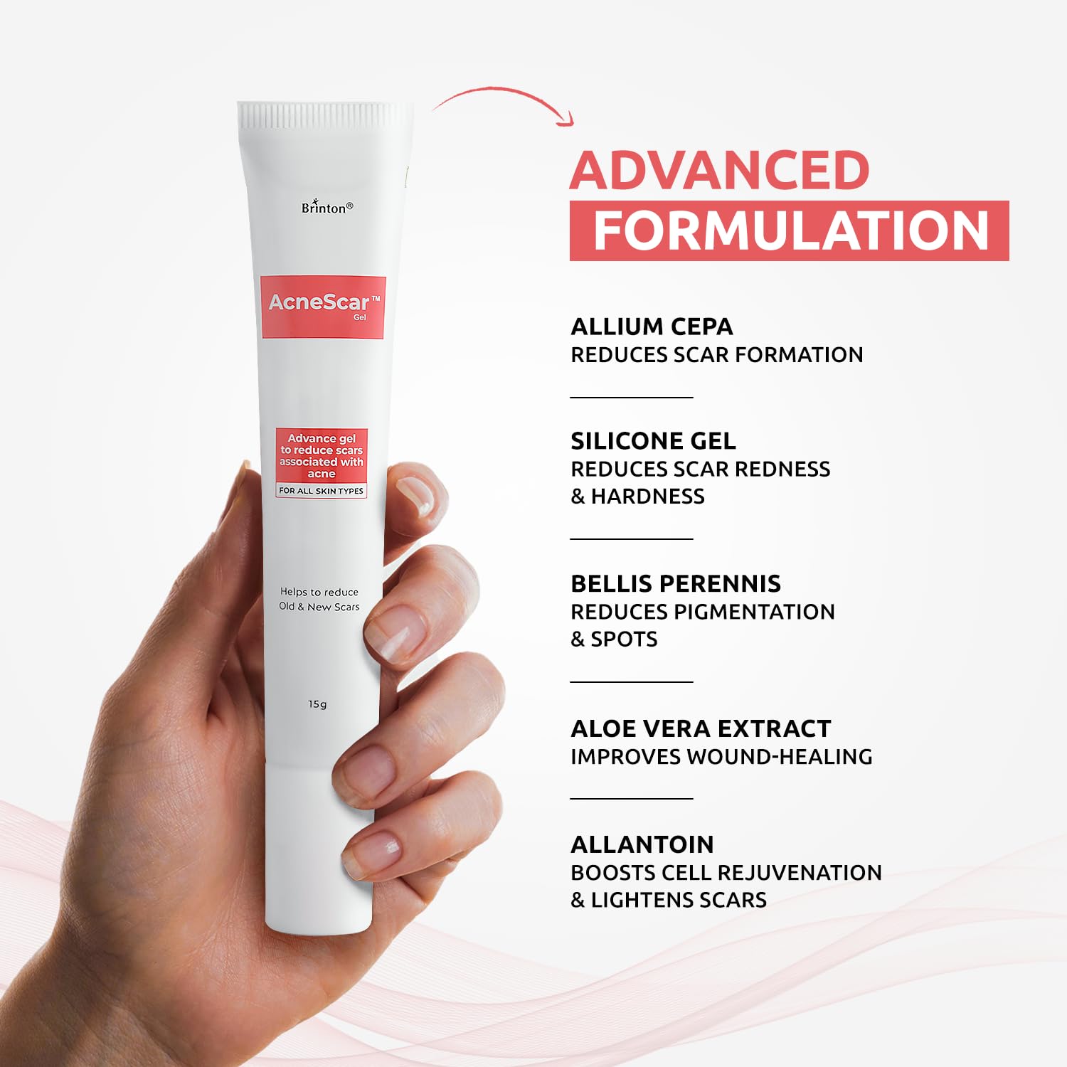 AcneScar Advanced Gel to Reduce Acne Scars, 15g