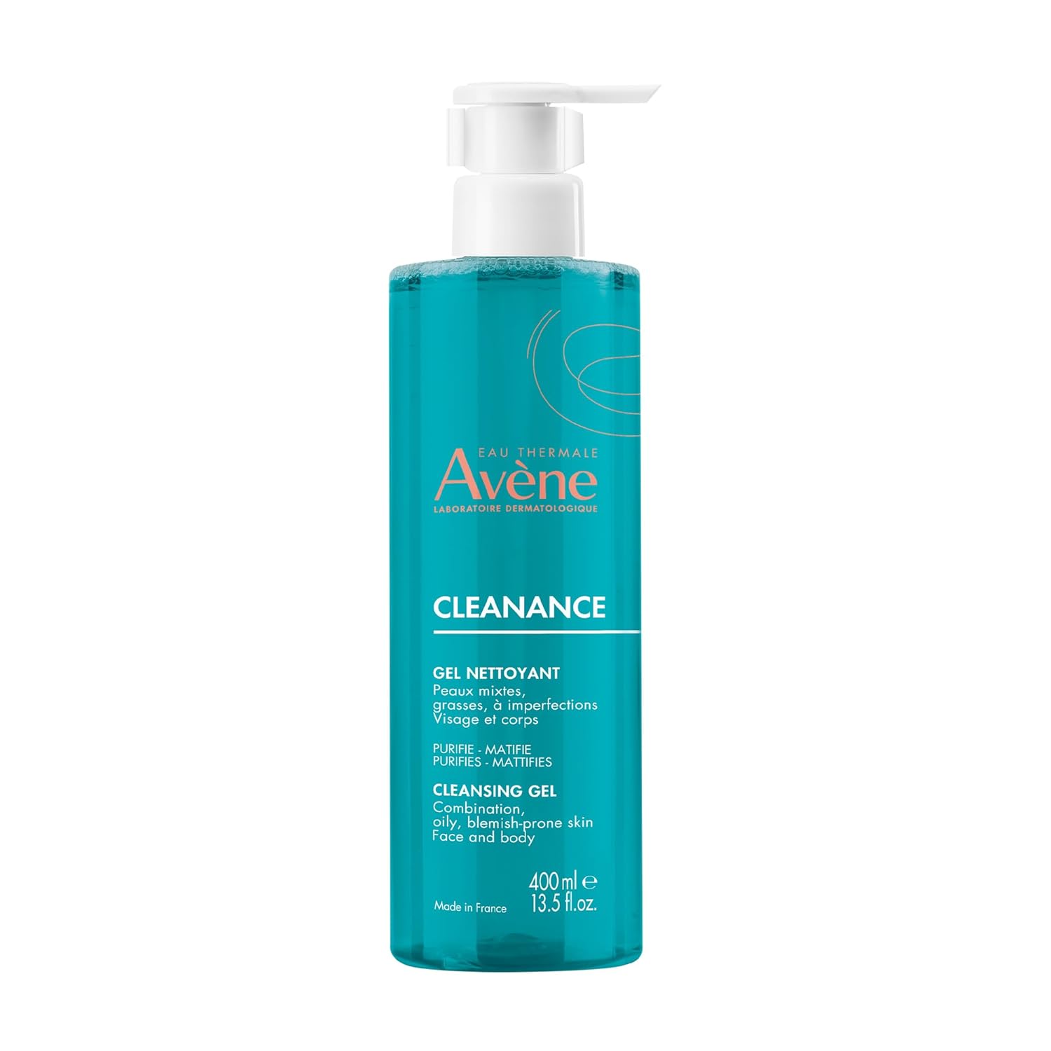 Avene Cleanance Cleansing Gel I Face wash for Oily, Acne, Sensitive, Blemish Prone Skin I Foaming Gel Gentle Skin Cleanser I Purifies and Mattifies Skin I Reduces blackheads and Sebum Production