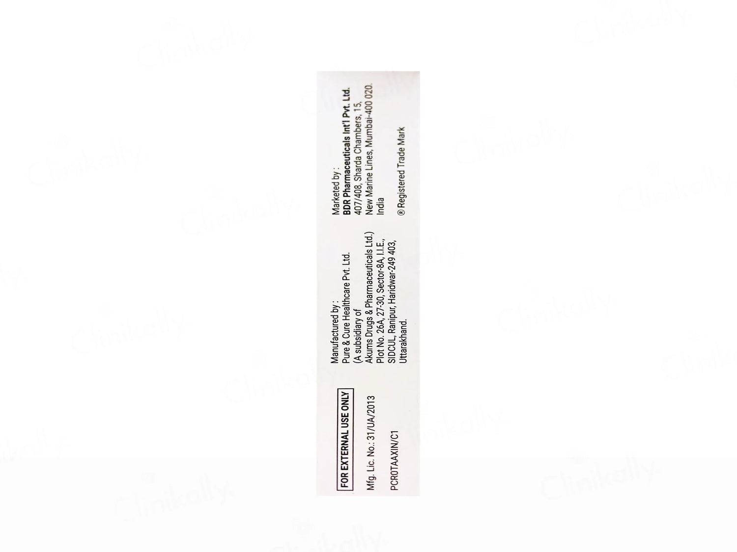 Bdtofa Ointment Tofacitinib Citrate (2% w/w) | 30g