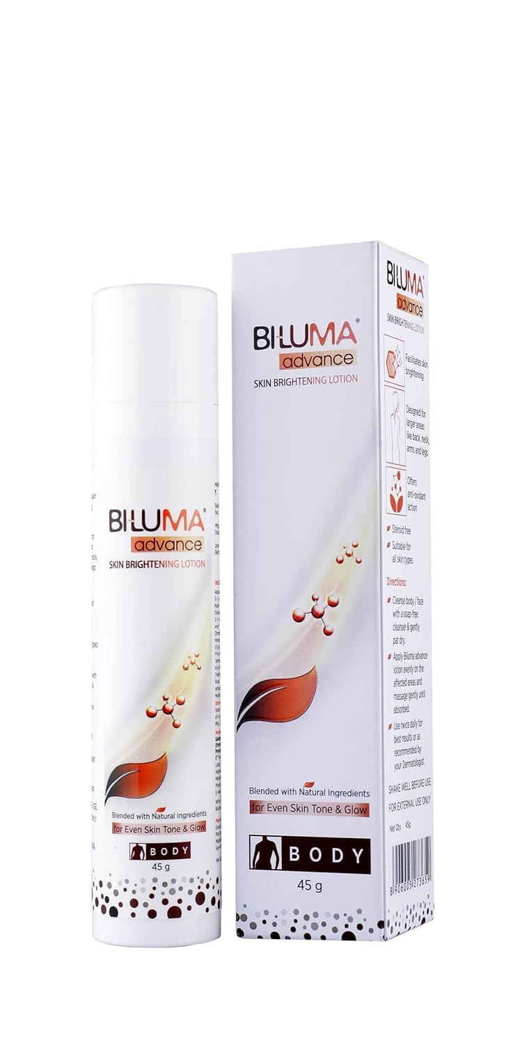 Biluma Advance Skin Brightening Lotion for Even Skin Tone | Face and Body, 45g - Skiynse Dermatologique
