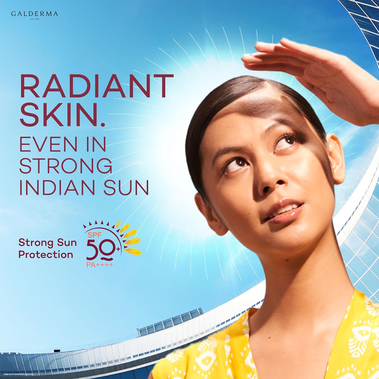 Biluma Sunscreen | SPF 50+ & Pa++++| Brightening & Hydrating Sunscreen | Dermatologically Tested | UVA,UVB,Visible Light, Blue Light & Pollution | Oily, Dry, Sensitive & Combination Skin, 50ml - Skiynse Dermatologique