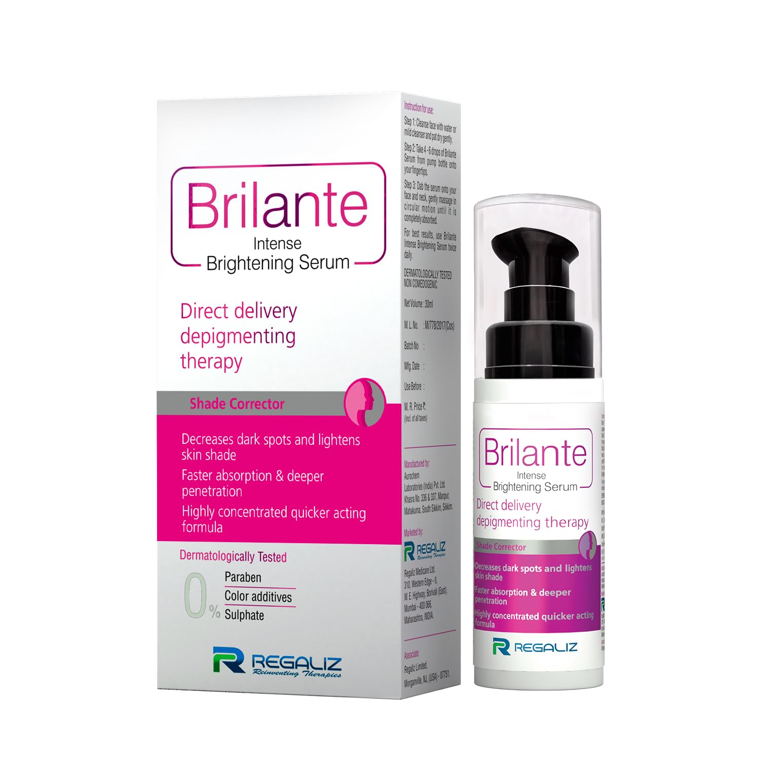 Regaliz Brilante Intense Brightening Serum | 30 ml - Skiynse Dermatologique