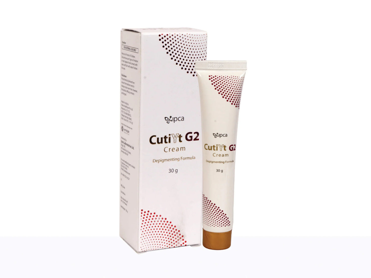 IPCA CutiYt G2 Cream | Lightens Spots Targets Pigmentation Hydrates - Skiynse Dermatologique