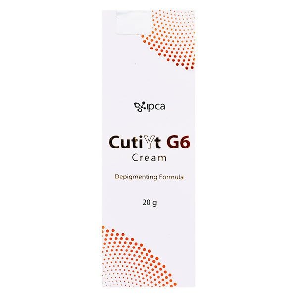 IPCA CutiYt G6 Cream Depigmenting Formula Targets Pigmentation Brightens Skin Evens Skin Tone - Skiynse Dermatologique