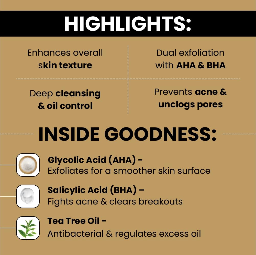 Cutishine Ethiglo Cutishine Anti Acne Face Wash | 70 ml (Pack of 2) - Skiynse Dermatologique