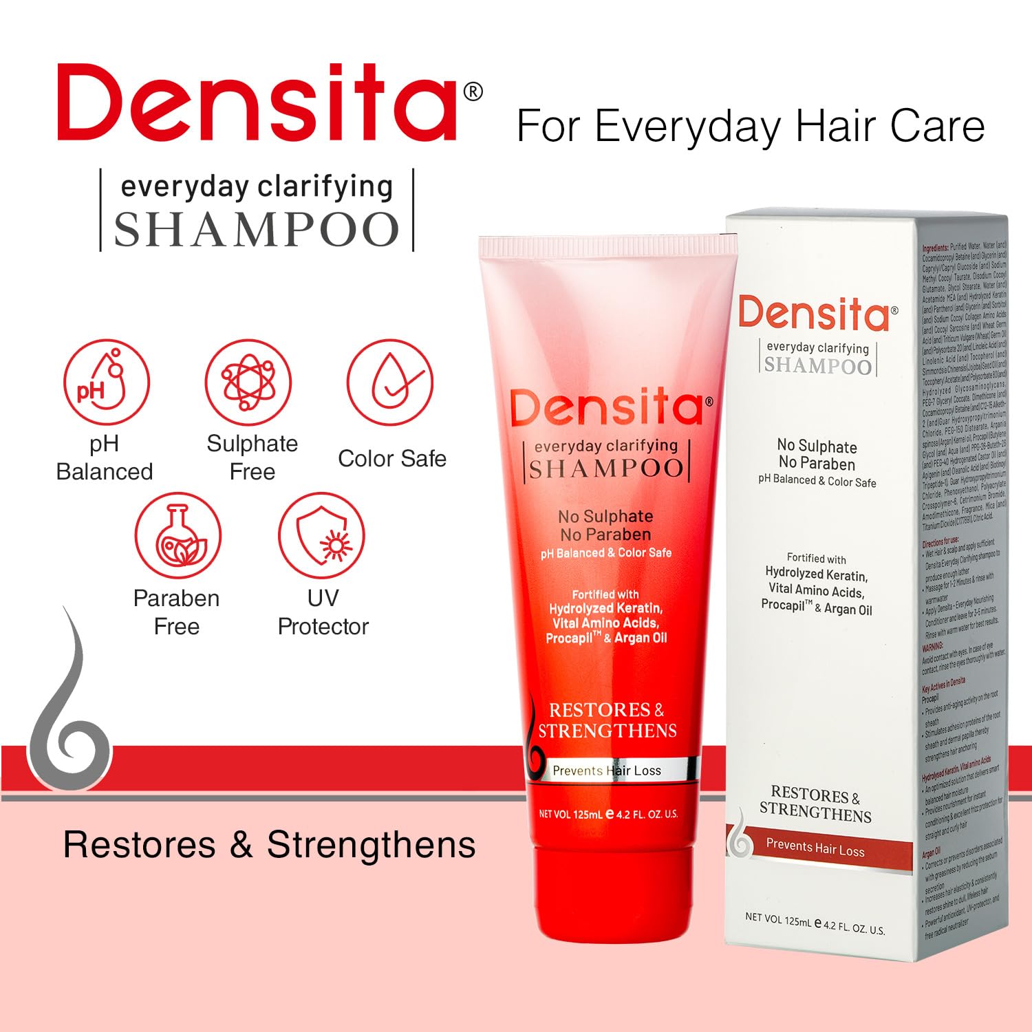 Densita Everyday Clarifying Shampoo | 125ml - Skiynse Dermatologique