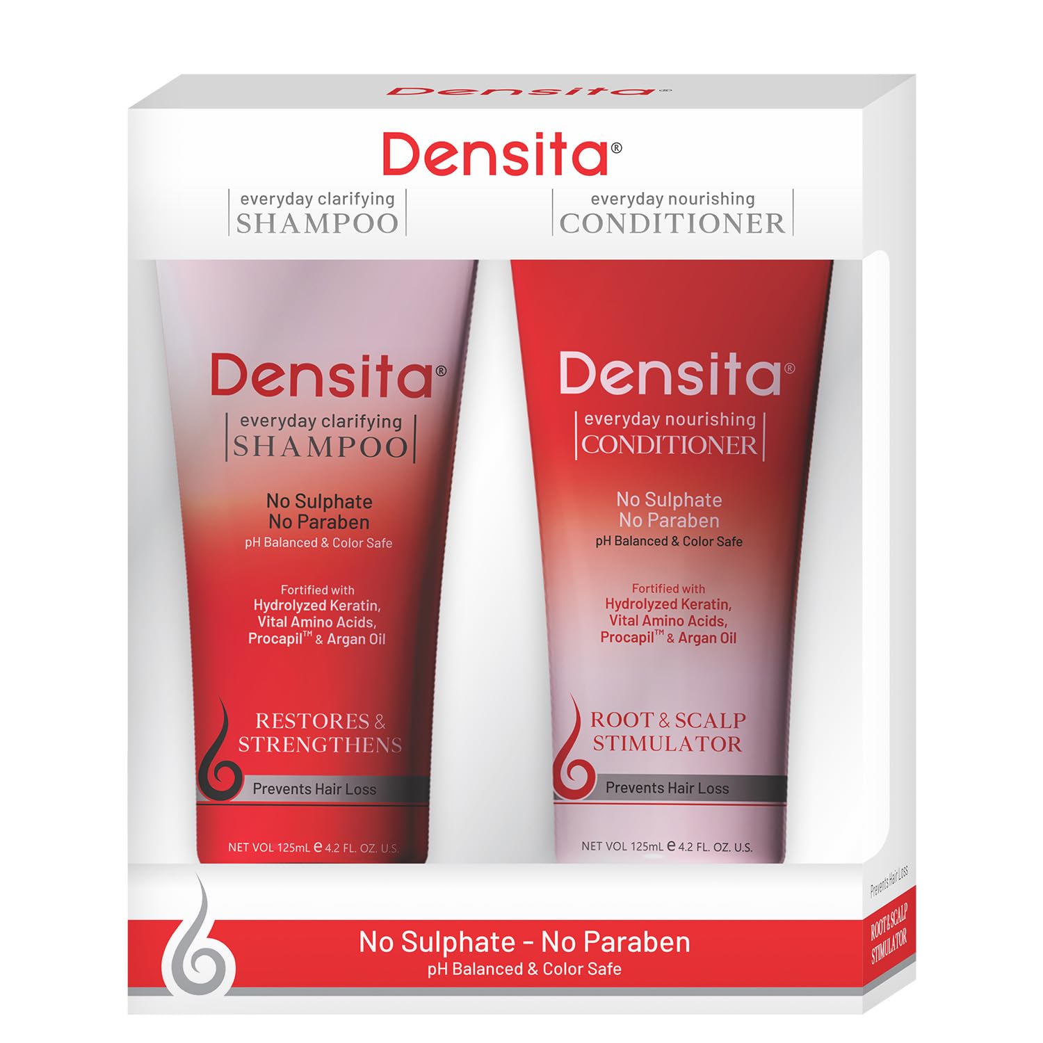 Densita Everyday Clarifying Shampoo & Nourishing Conditioner Kit | 125ml Each - Skiynse Dermatologique