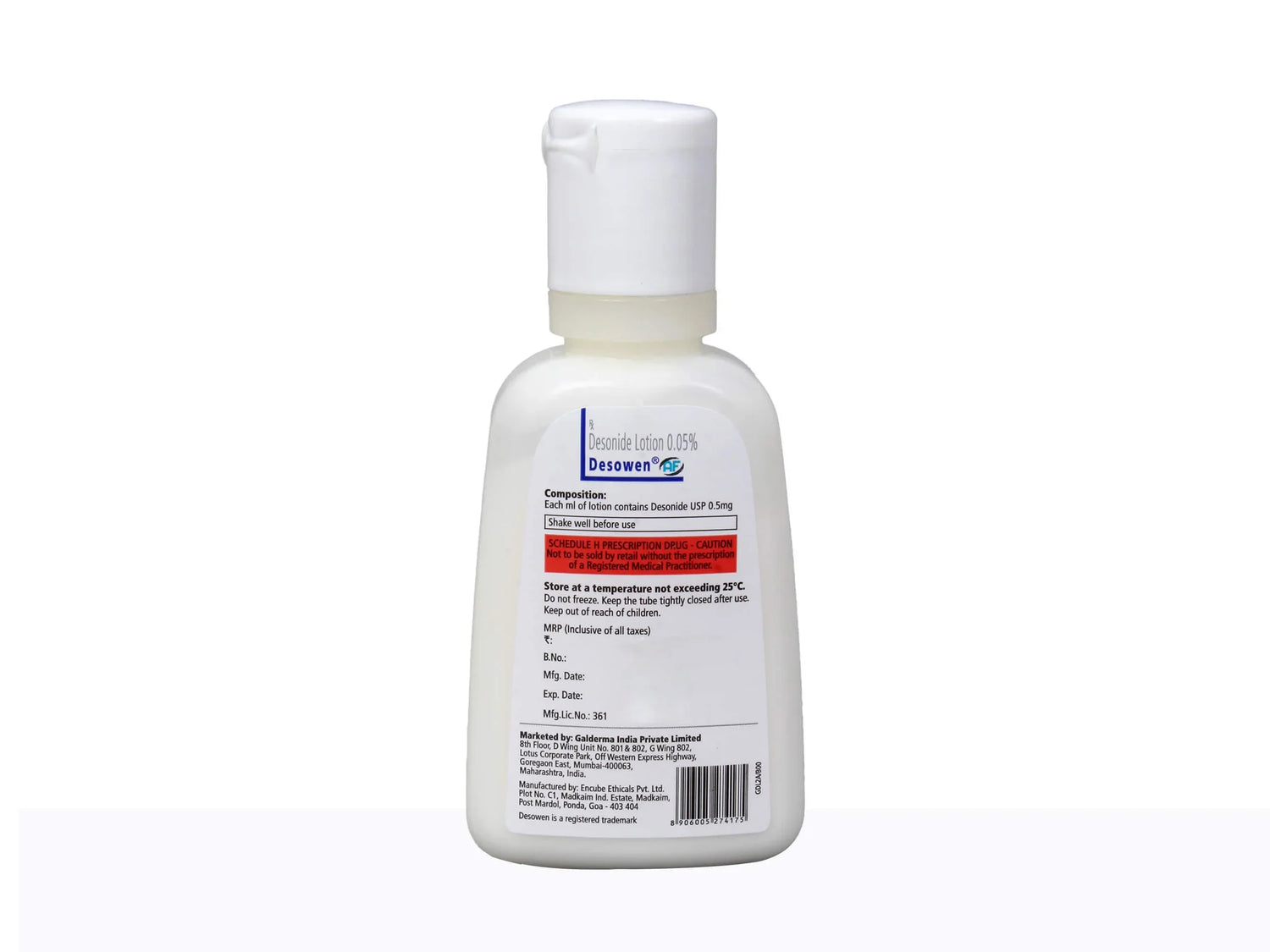 Desowen AF Lotion | Enhance Texture Heal Redness Reduce Itching, 50ml - Skiynse Dermatologique