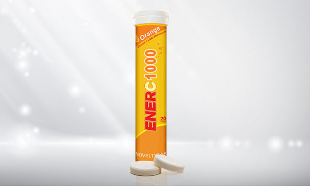Enerc 1000 Orange Flavour Effervescent Tablet 20