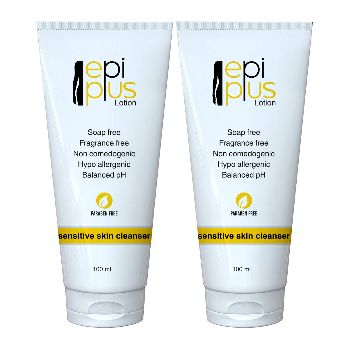 Epi Plus Lotion Sensitive Skin Cleanser | 100 ml (Pack of 2) - Skiynse Dermatologique