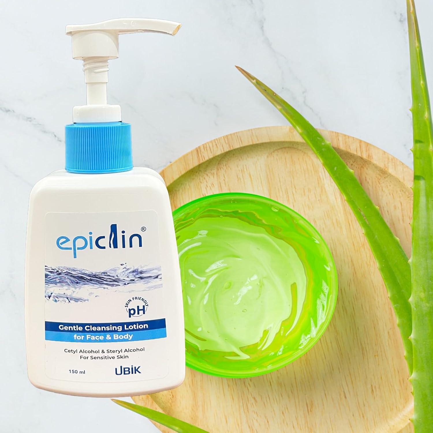 Epiclin Gentle Cleansing Lotion for Face & Body with skin friendly pH |150ml - Skiynse Dermatologique