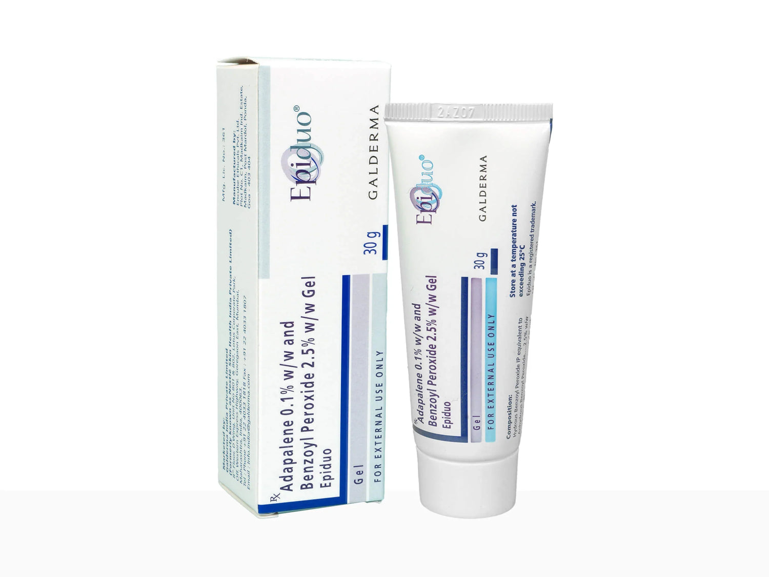 Epiduo Gel | Reduce Acne Treat Acne Scars Reduce Pimples - Skiynse Dermatologique