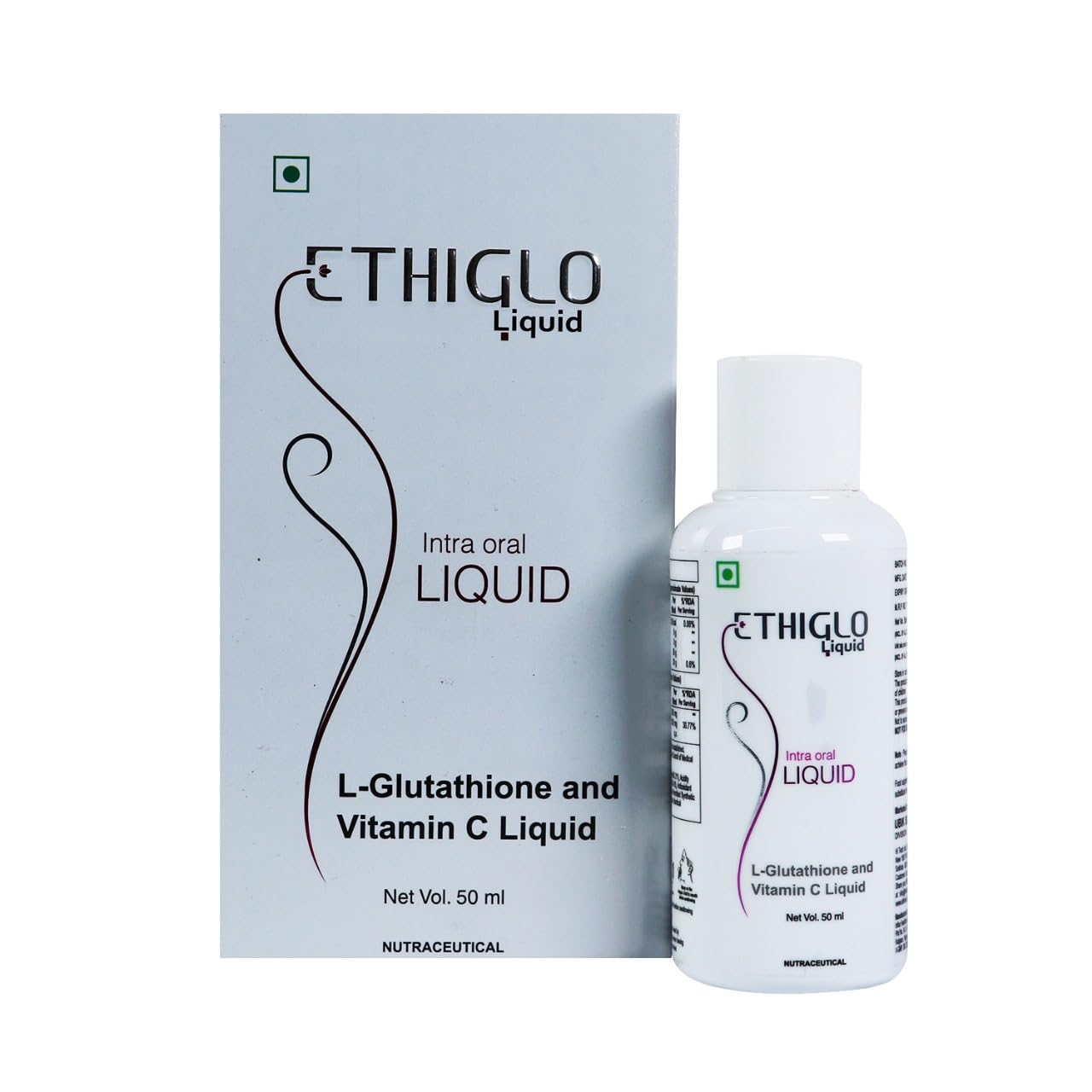 Ethiglo Intra Oral Liquid With Vitamin C & L-Glutathione | 50 ml Spray - Skiynse Dermatologique