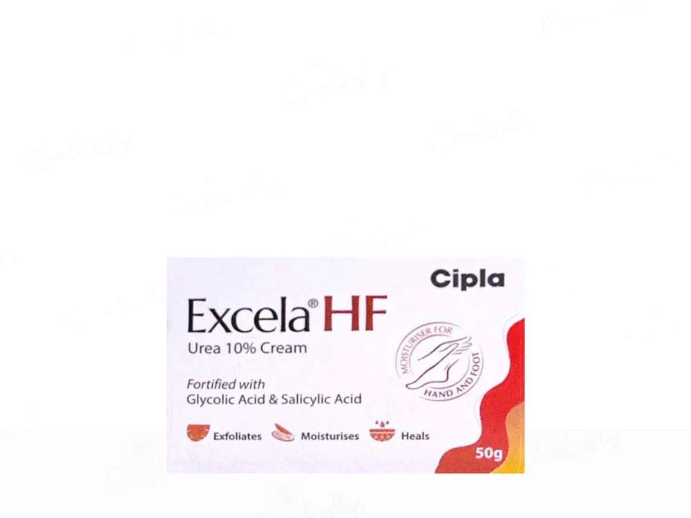 Excela HF Urea 10% Cream, 50g
