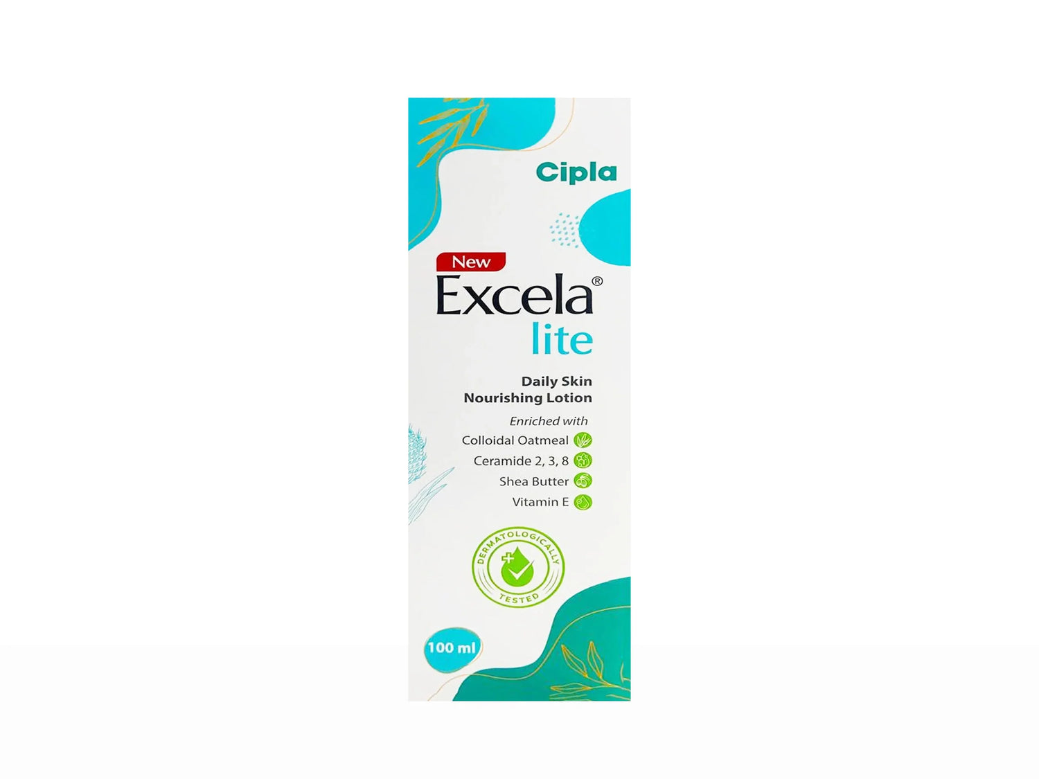 Excela Lite Daily Skin Nourishing Moisturizer Enrich with Ceramide And Vitamin E For Daily Use, 100g (Pack of 2 )