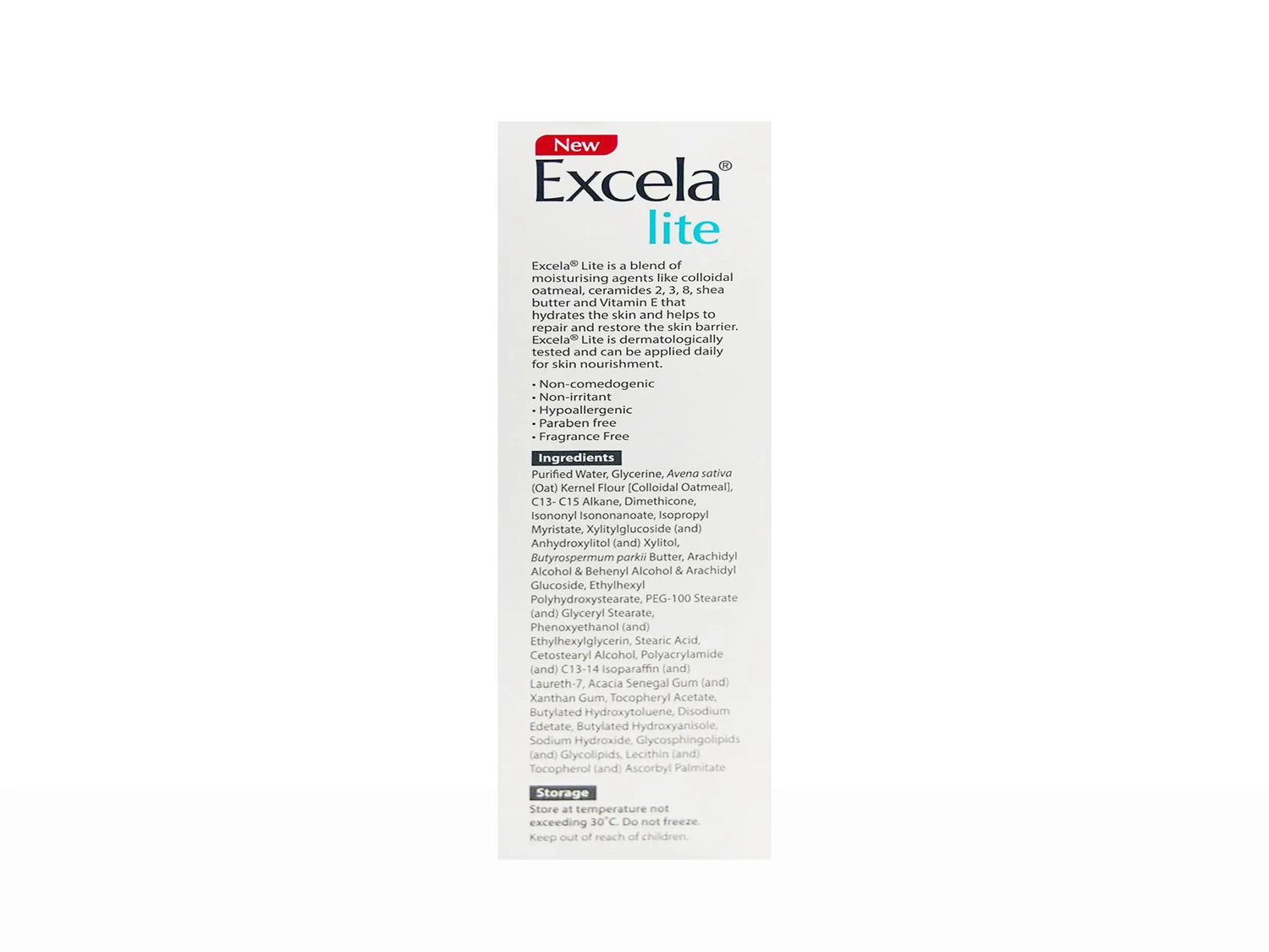 Excela Lite Daily Skin Nourishing Moisturizer Enrich with Ceramide And Vitamin E For Daily Use, 100g (Pack of 2 )
