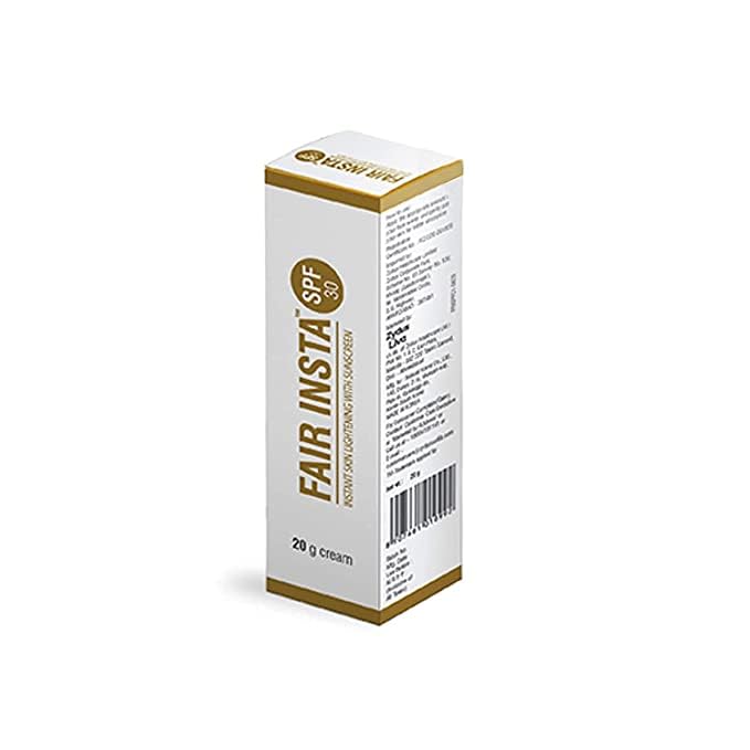 Fair Insta Instant Skin Lightening Cream With Sunscreen SPF 30, 20g