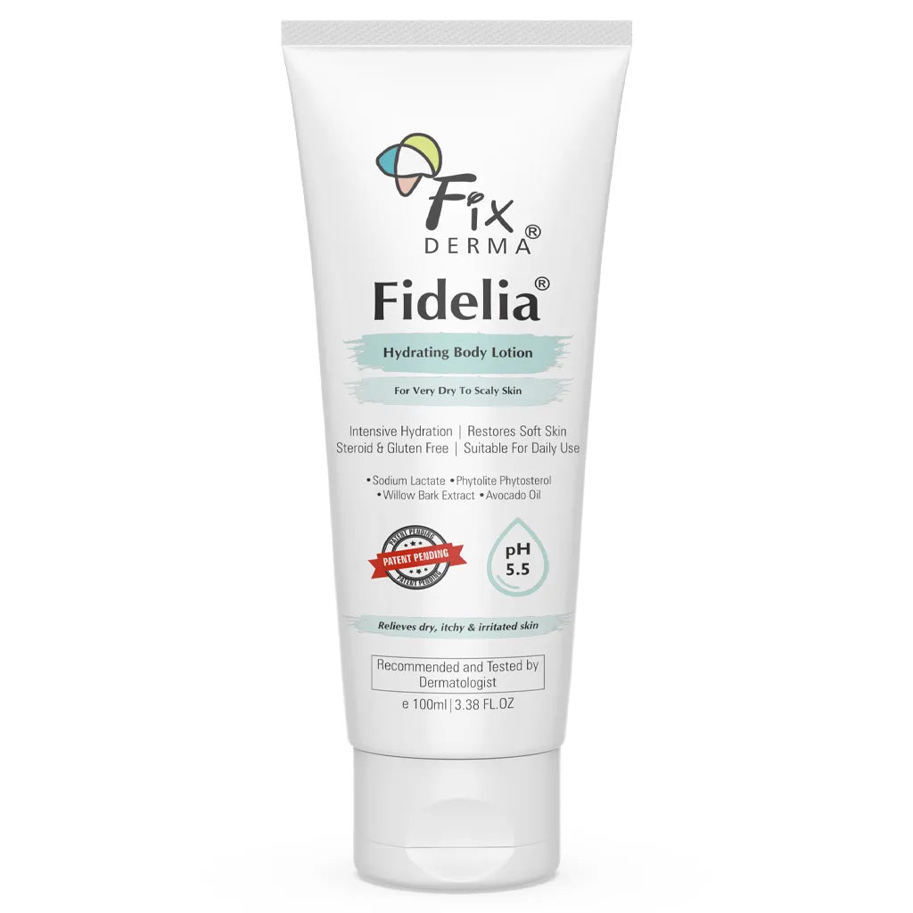 Fidelia Hydrating Body Lotion | Intensive Body Lotion to Revitalize Dry & Scaly Skin