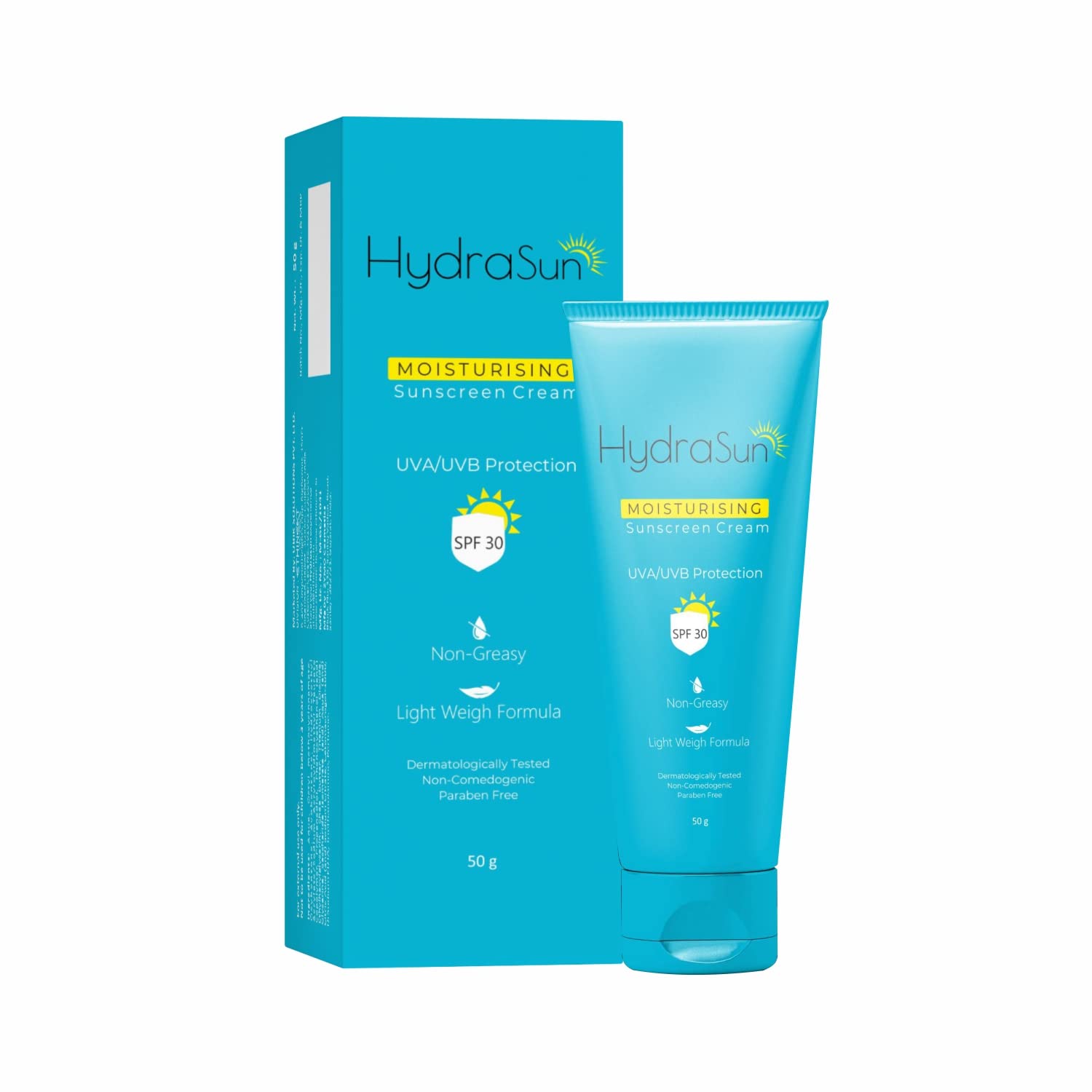 Hydrasun Moisturising Sunscreen Cream SPF 30 For Dry Skin - Skiynse Dermatologique