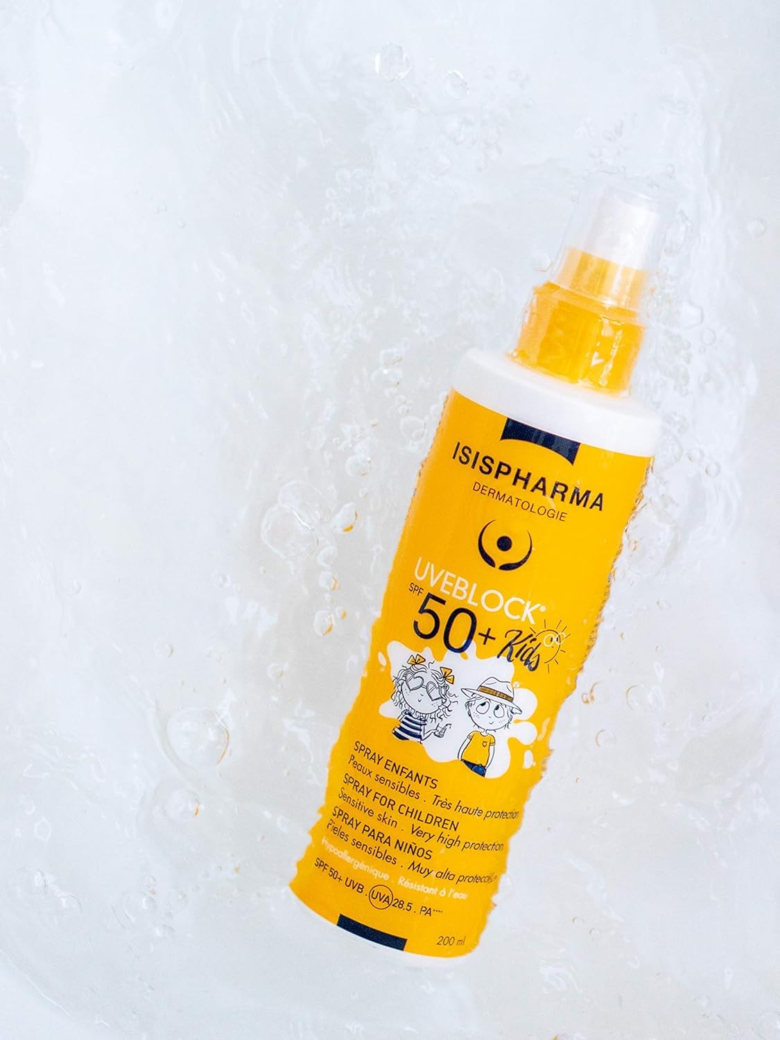 Isispharma UVE Block SPF 50+ Spray for Kids Very High Protection 200 ml – Sun Protection