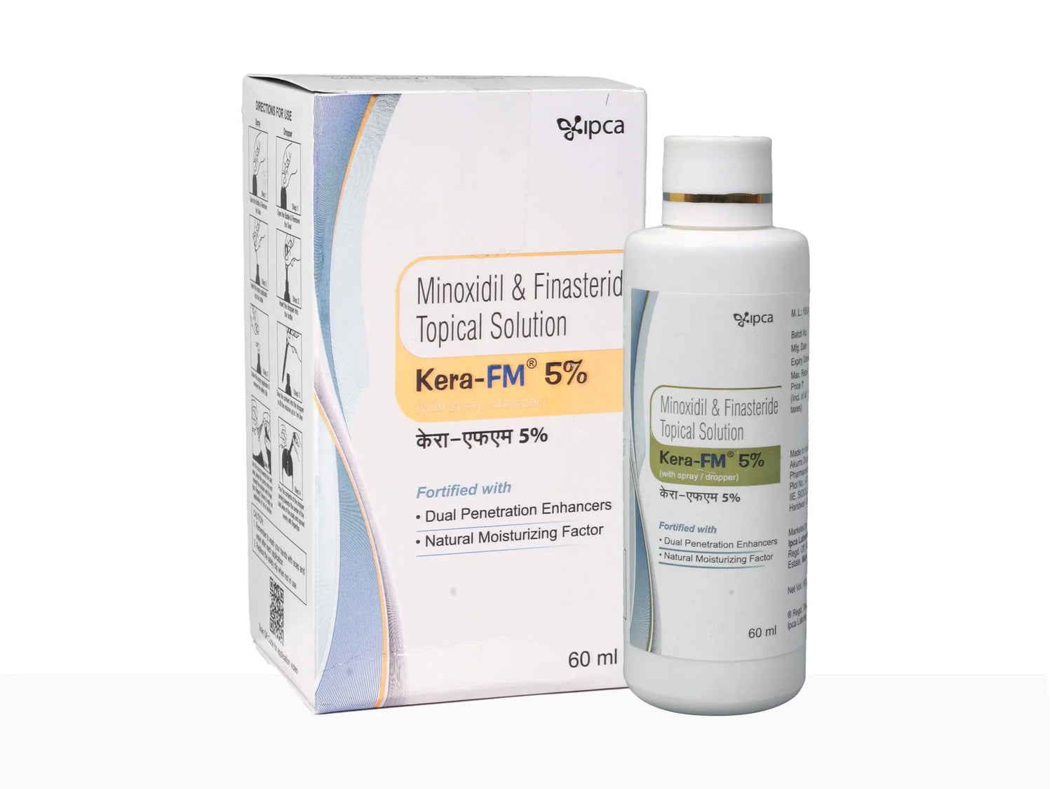Kera FM 5% - Bottle of 60ml Topical Solution