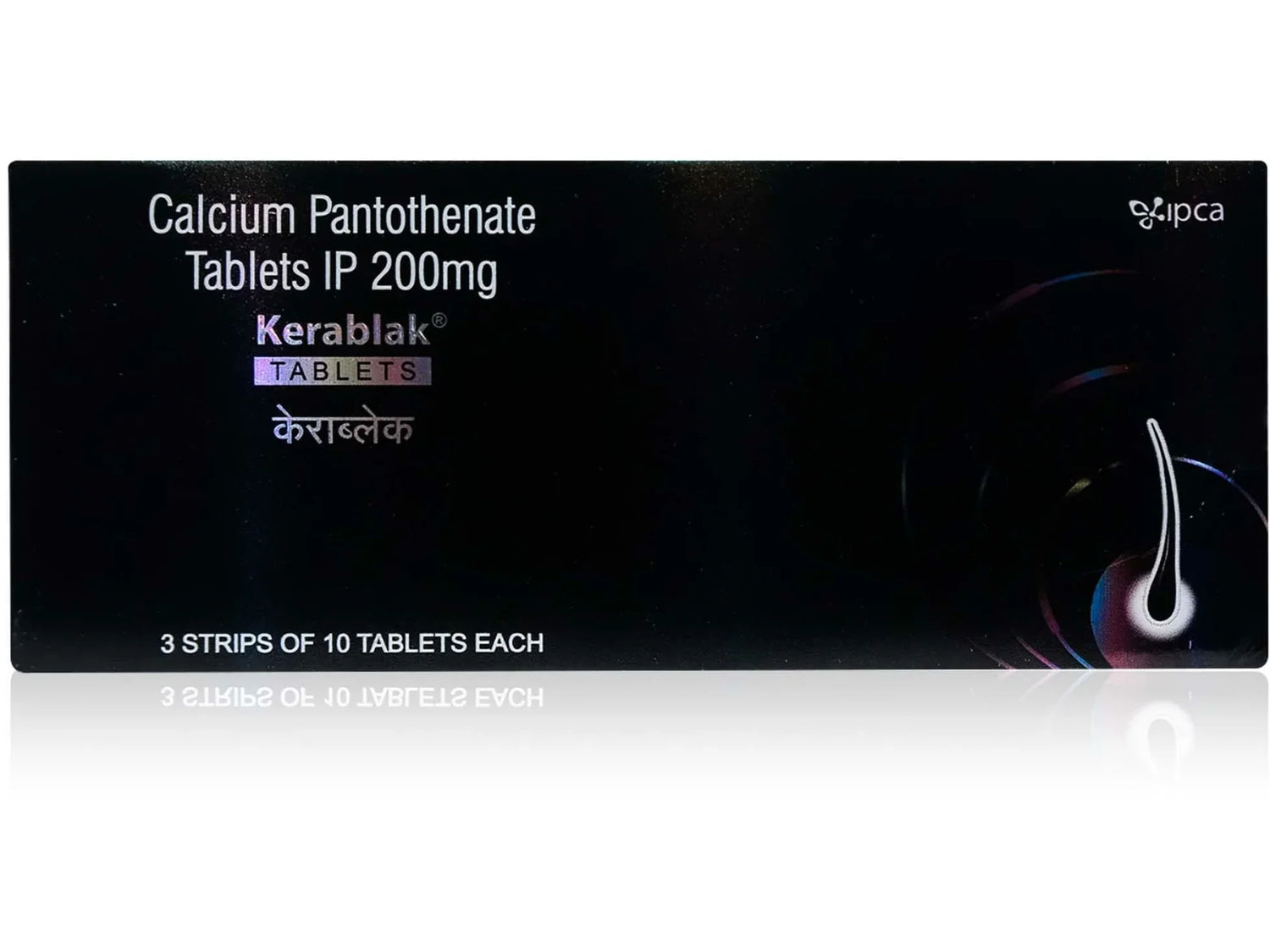 Kerablak Tablet, 30 Tablets | Nourishes Hair, Strengthens Hair & Reduces Hairfall