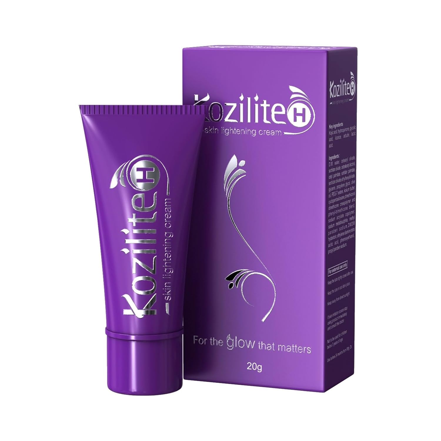 Kozilite-H Skin Lightening Cream | 20g - Skiynse Dermatologique