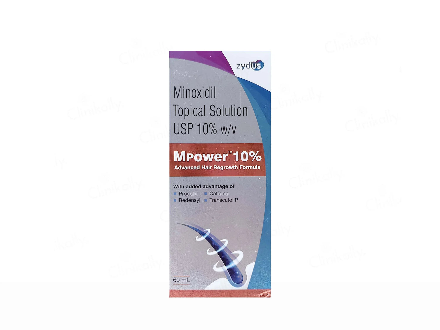 MPower 10% Topical Solution for Hair, 60ml