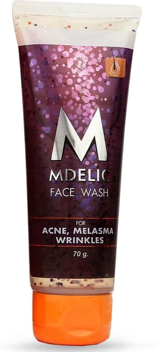 Mdelic Face Wash | Cleanses Deeply Brightens & Soothes Maintains Moisture Balance, 70g - Skiynse Dermatologique