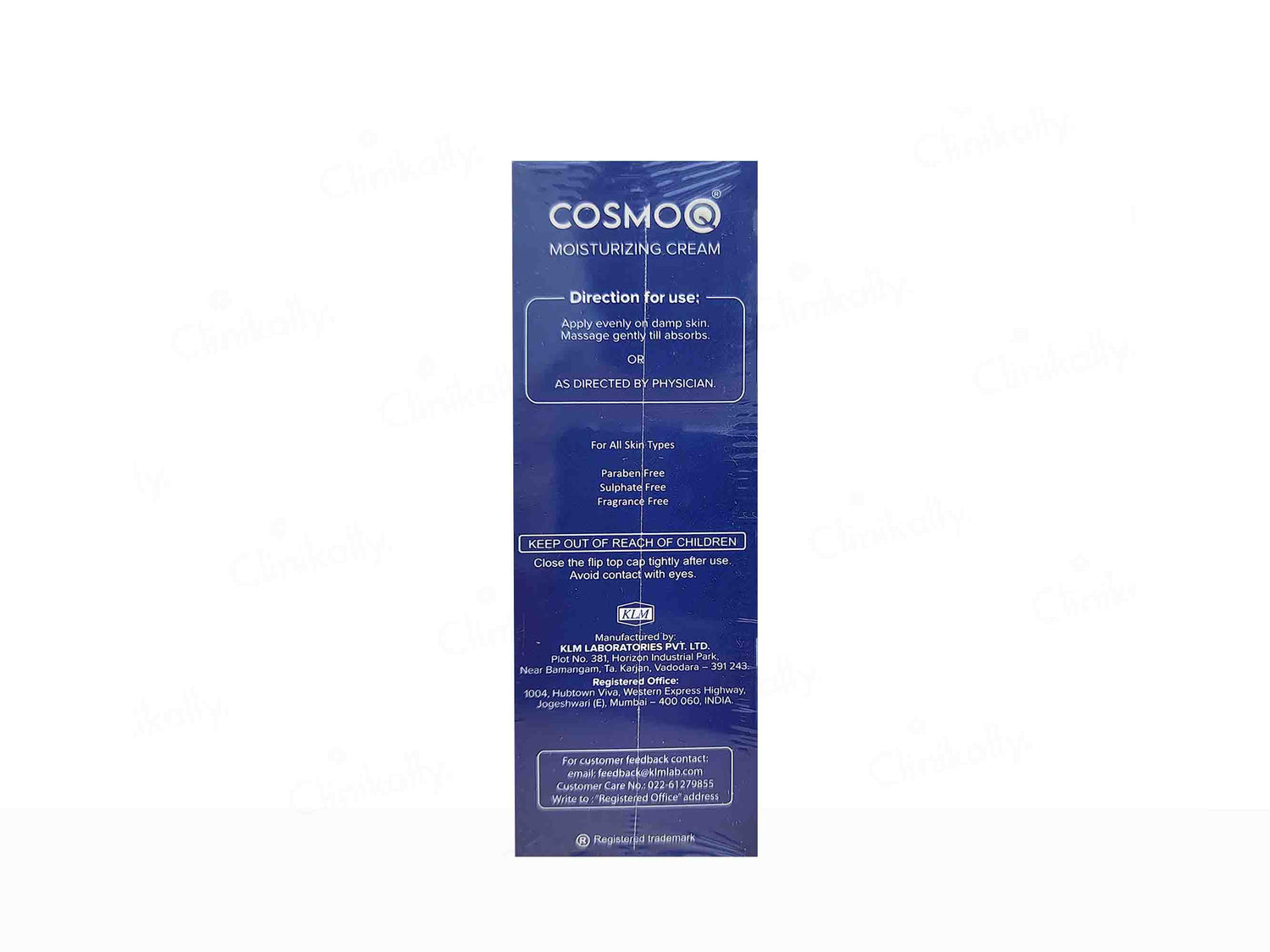 CosmoQ Moisturizing Cream | 50g - Skiynse Dermatologique