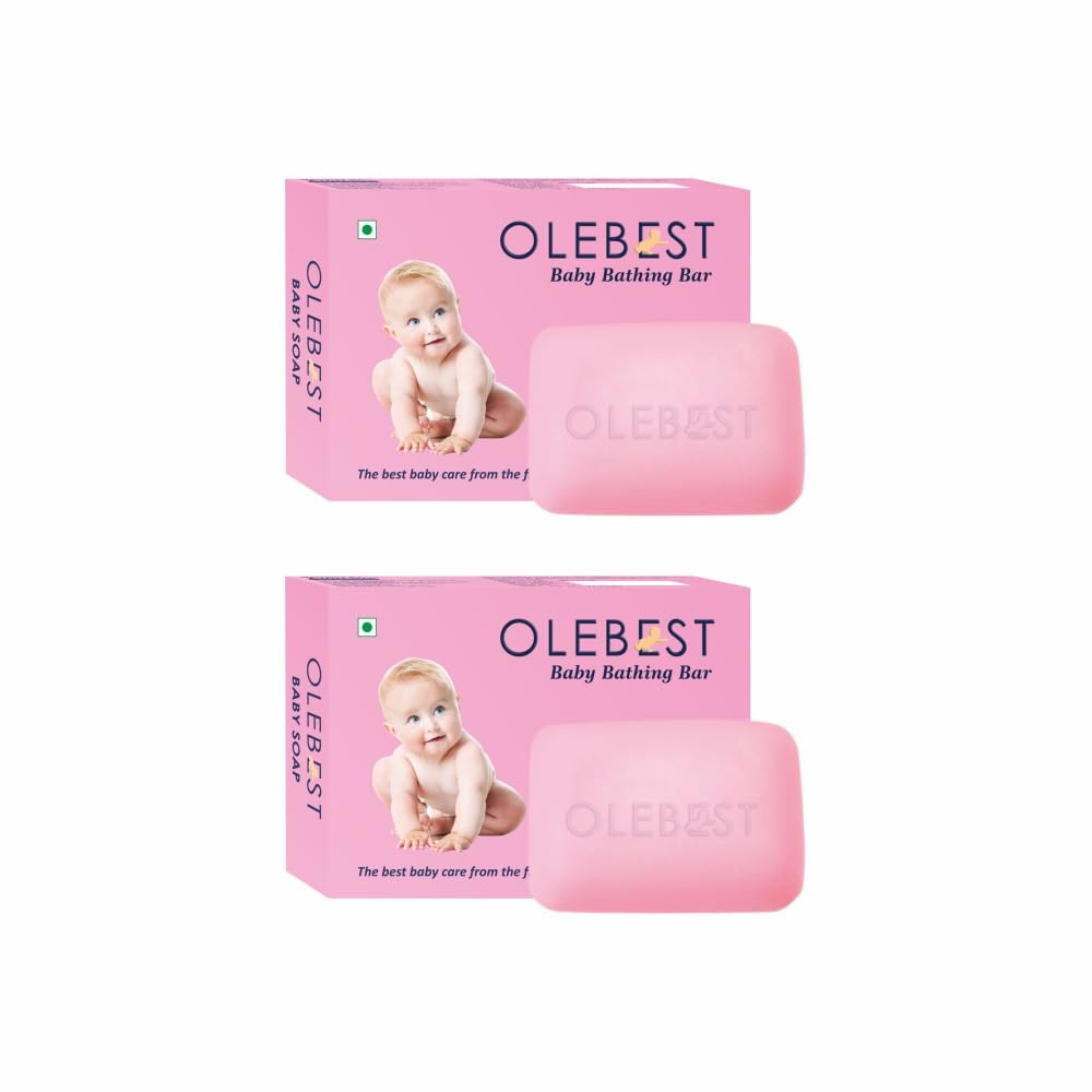 OLEBEST Baby Bathing Bar | 75 g (Pack of 2) - Skiynse Dermatologique