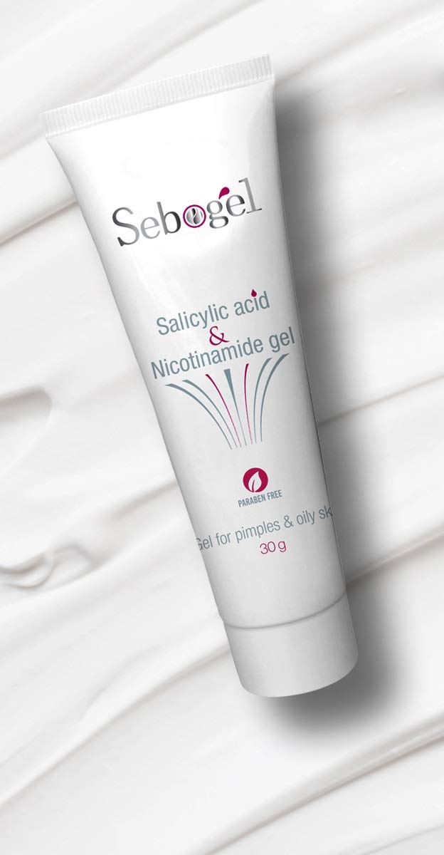 Sebogel Salicylic Acid & Nicotinamide Gel for Pimples and Oily Skin| 30g - Skiynse Dermatologique