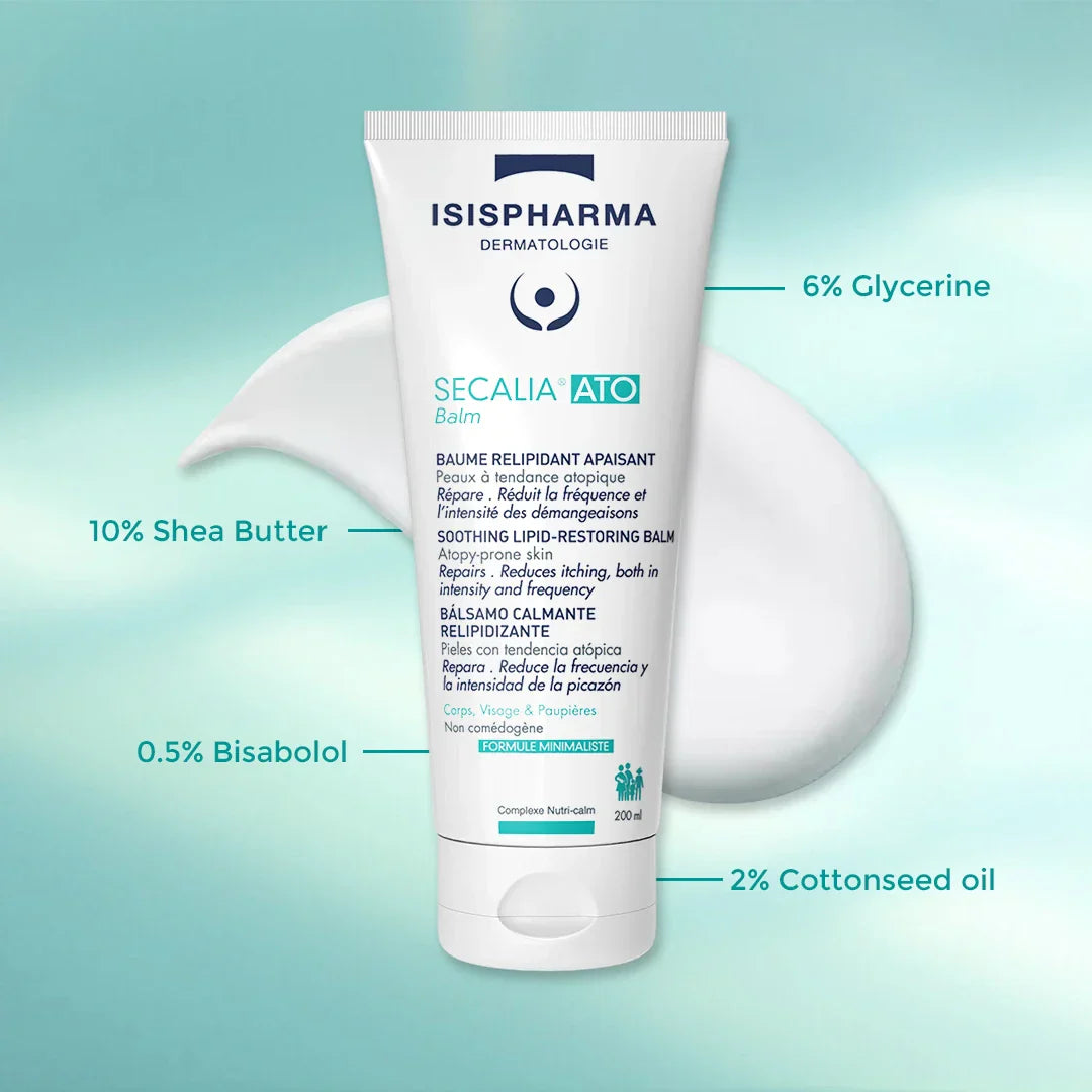 IsisPharma Secalia Ato Balm Soothing Lipid-Restoring Balm - 200 ml