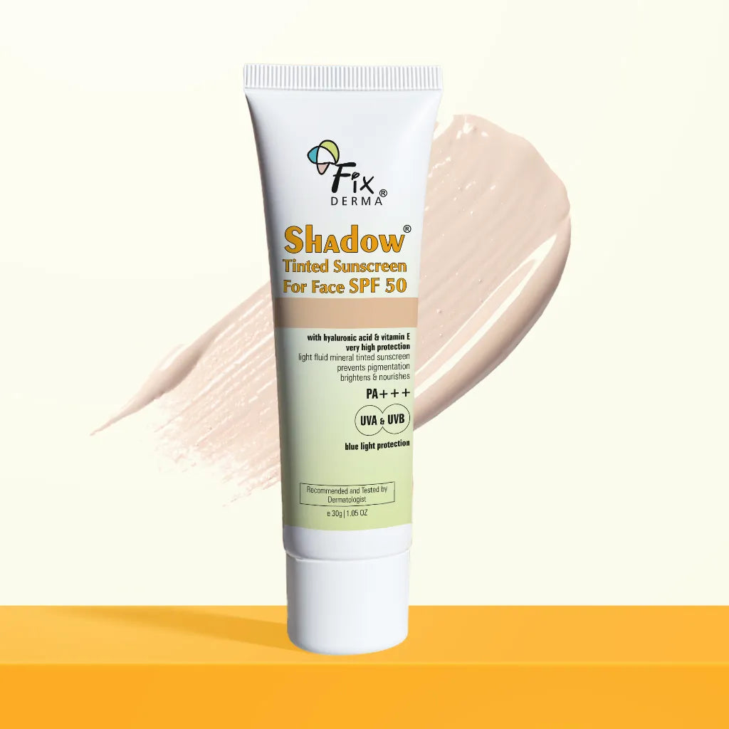 Shadow Tinted Sunscreen, 30g  For Face SPF 50 PA+++
