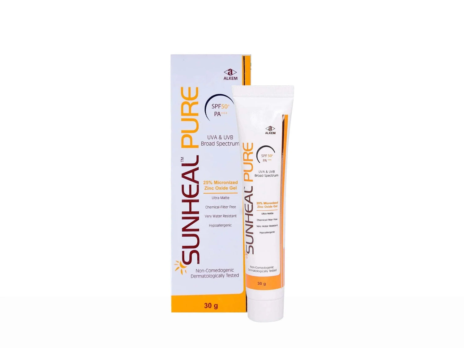 Sunheal Pure Zinc Oxide Sunscreen Gel, 30g