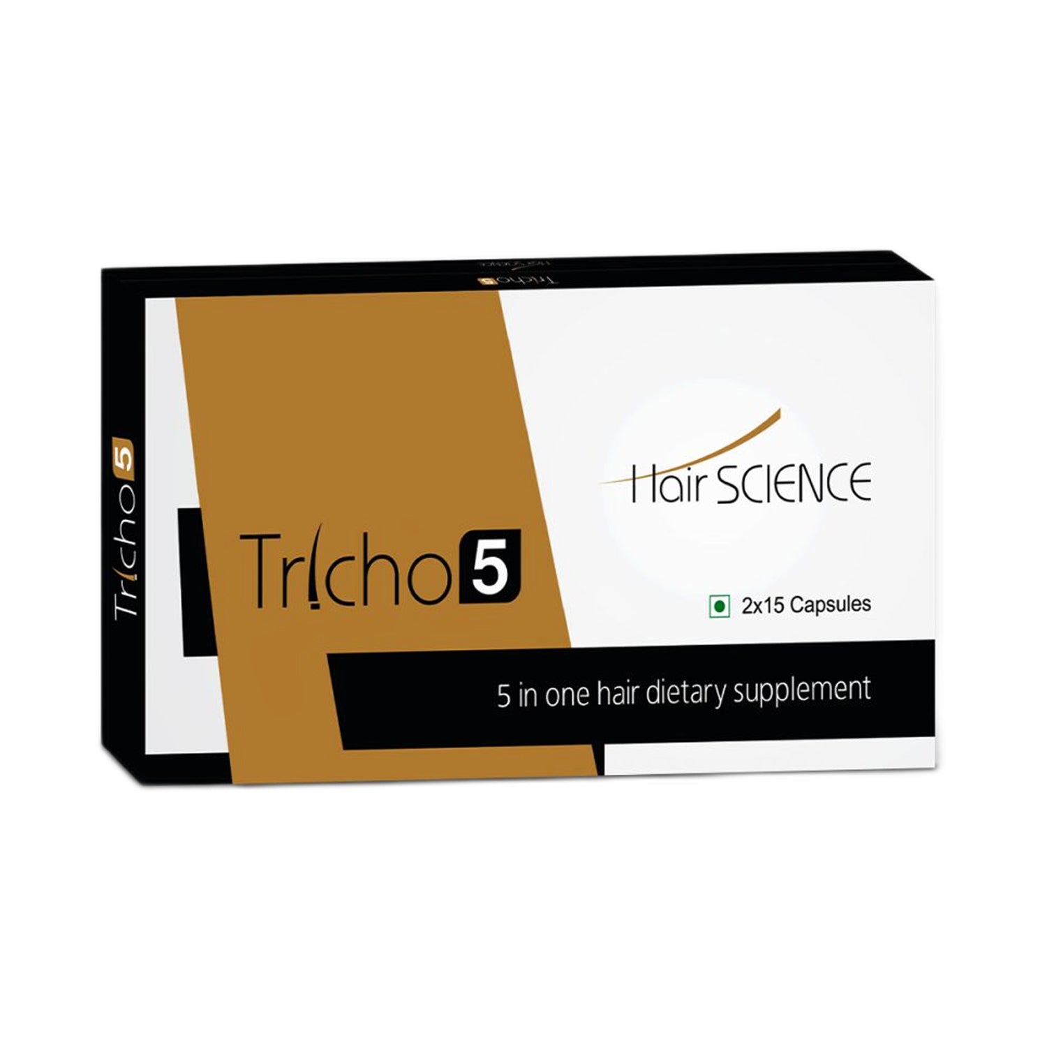 Tricho 5 – Hair Growth & Hair Fall Control Capsules | 30 Capsules (2 x 15 Capsules ) - Skiynse Dermatologique