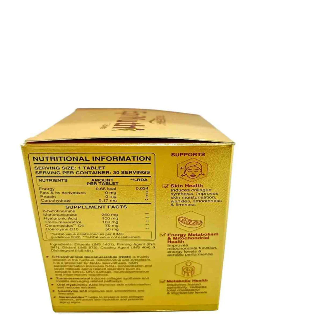 Truderma Epiyuth Tablets supports Skin Health, Cellular Energy & Anti-aging | 30 Tablets - Skiynse Dermatologique