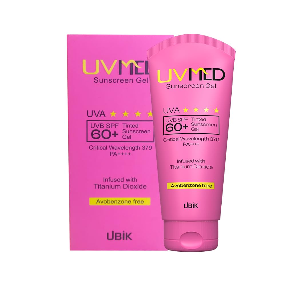 Uvmed Tinted Sunscreen Gel SPF 60+ PA++++ | 50 ml - Skiynse Dermatologique