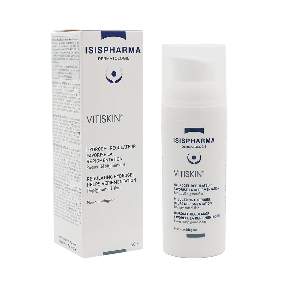 Isispharma Vitiskin Regulating Depigmentation Polymeric Hydrogel- Vitiligo Treatment Skin Product