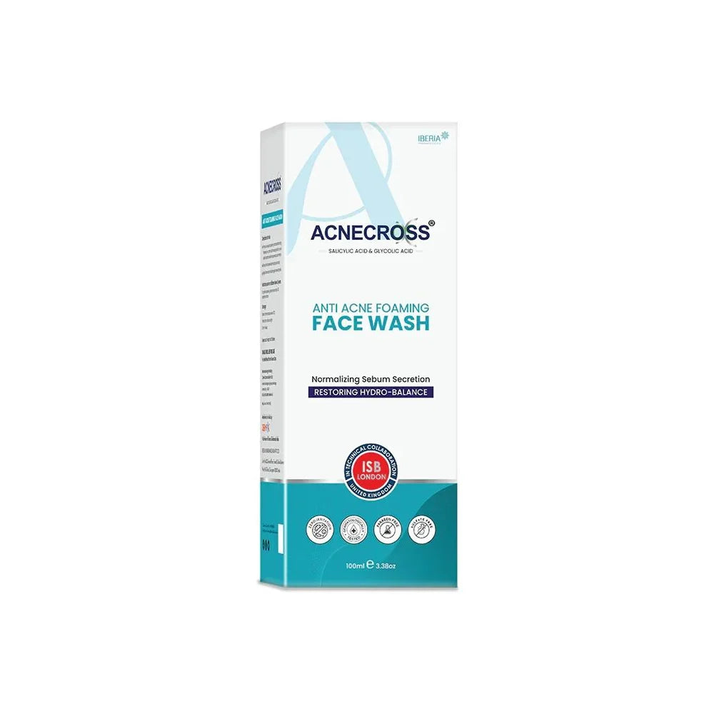 Acnecross Acne Foaming Face Wash, 100 ml
