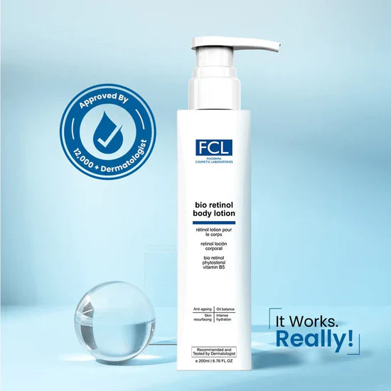 FCL Bio Retinol Body Lotion, 200 ml | Anti ageing Body Lotion