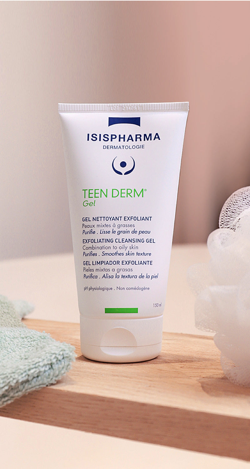 Isispharma Teen Derm Exfoliating Cleansing Gel