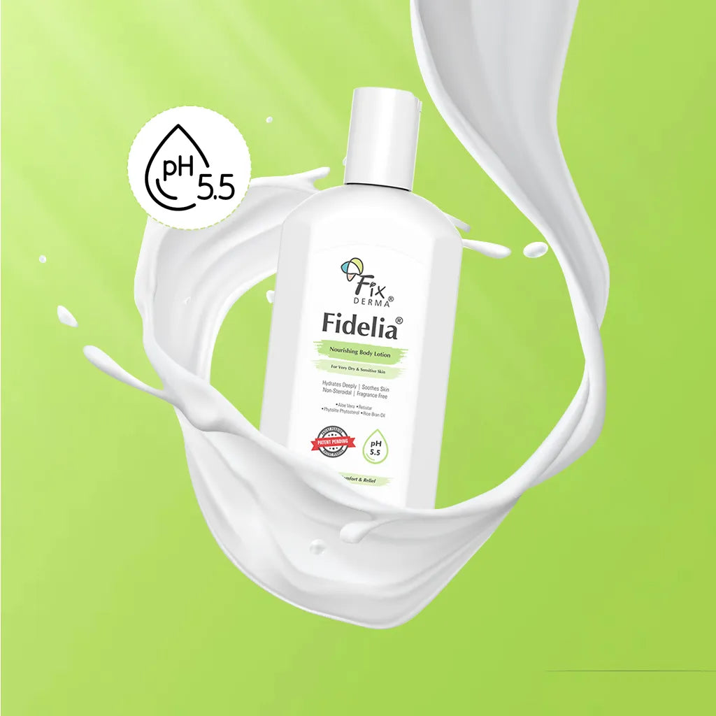 Fidelia Nourishing Body Lotion | pH-Balanced Body Lotion for Very Dry to Sensitive Skin