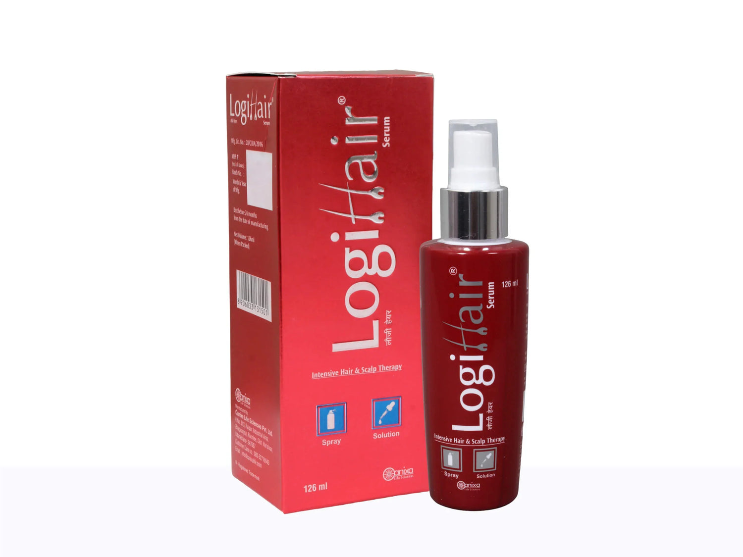 Logihair Serum | Intensive Hair & Scalp Therapy | 126 ml