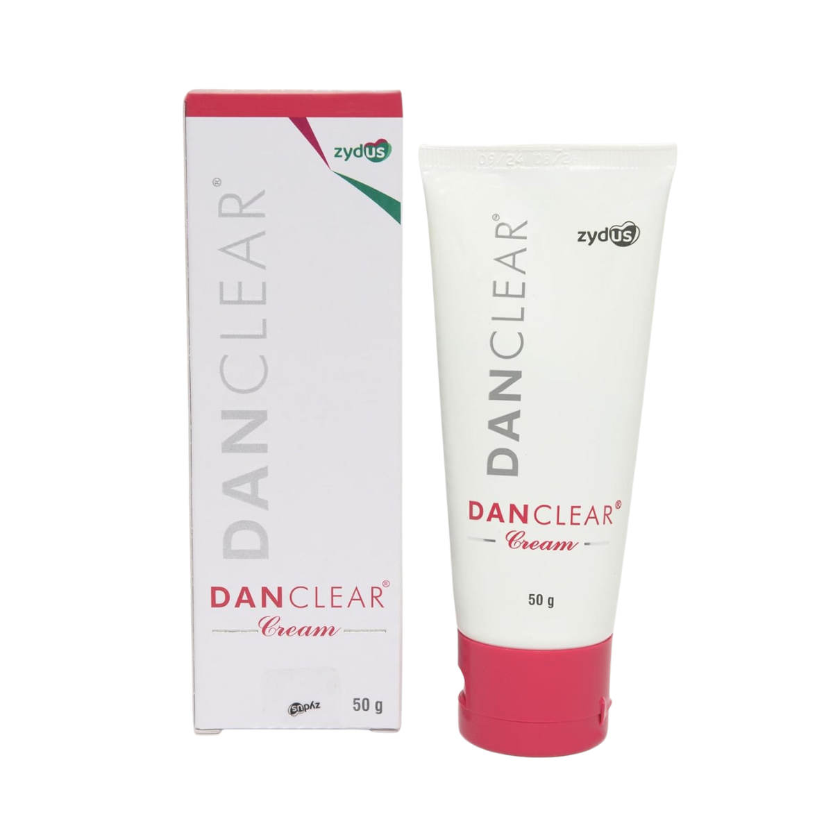 Danclear - Tube of 50g Cream with Ketoconazole and Zinc Pyrithione ( Pack of 2 )