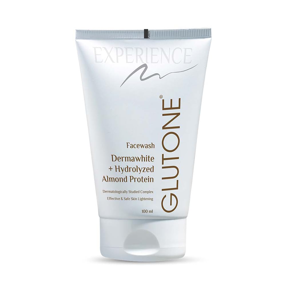 Glutone Face Wash| Glow & Radiance Face Wash| With Saxifrage, Papaya & Guava Extract| Enriched Hydrolyzed Almond Protein| Sugar-Based Formula| 100ml ( Pack of 2 )