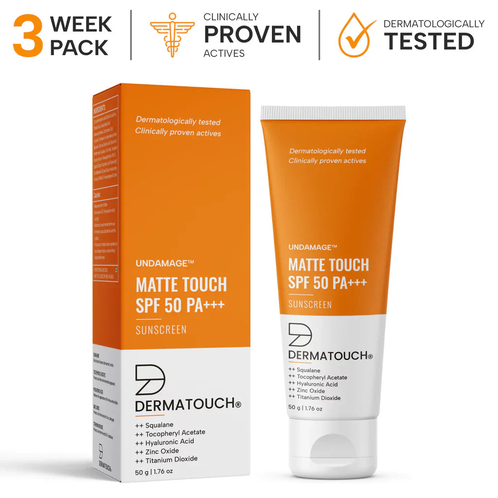 DERMATOUCH Undamage Matte Touch Sunscreen SPF 50 PA+++ | 50g