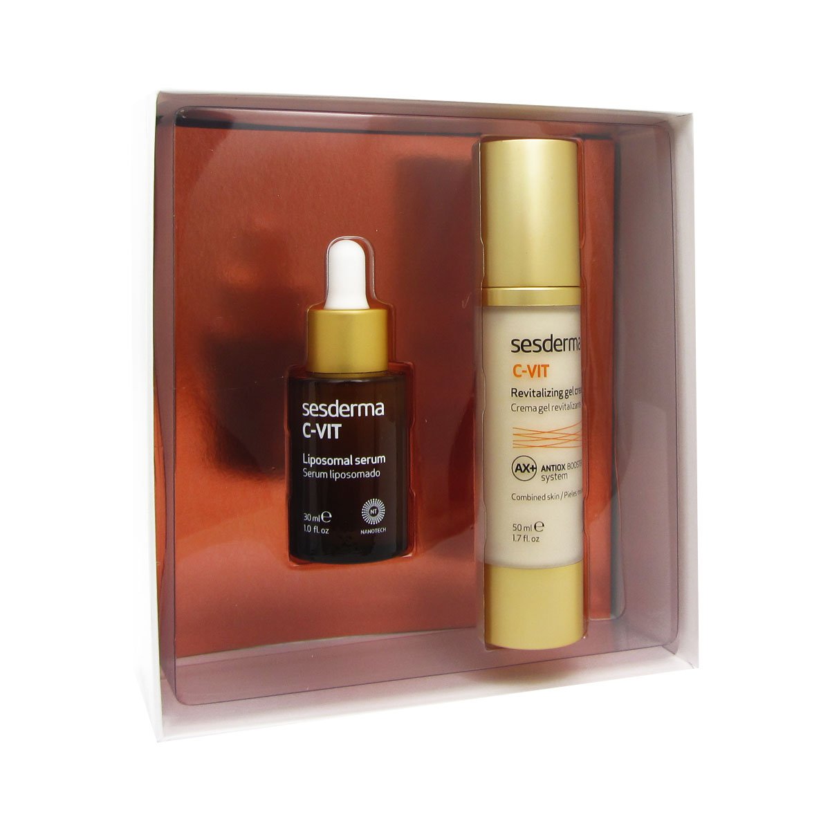 Sesderma Pack C-vit Liposomal Serum + Revitalizing Gel Cream - Skiynse Dermatologique